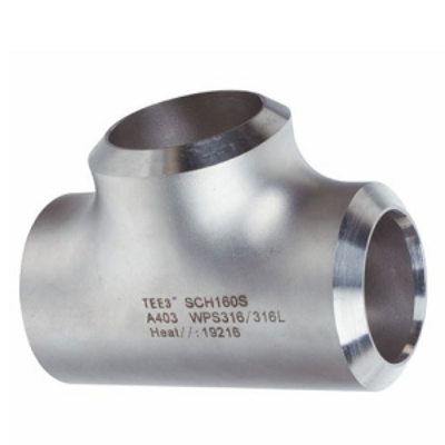 BEST QUALITY STAINLESS STEEL BUTT WELDED EQUAL TEE FROM CHINA