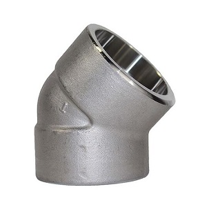 STAINLESS STEEL 304L 316L SOCKET WELD 45 DEGREE ELBOW WITH HIGH QUALITY AND MODERATE PRICE